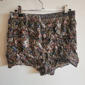 Vintage Looney Tunes Sleep Shorts 100% Silk M Medium